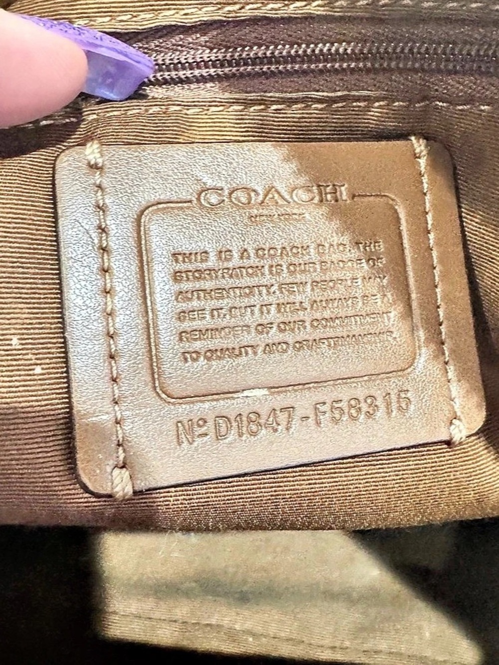 Coach Mini Charlie Backpack in Signature Canvas Brown & Tan - Picture 5 of 11